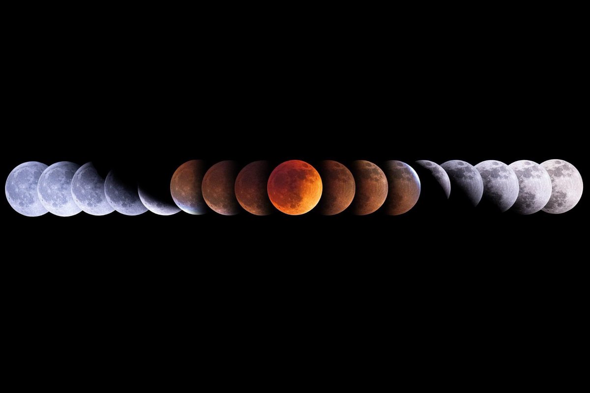 TheAstroN8's tweet photo. That’s a wrap for tonight’s #LunarEclipse in Houston! Here’s my contribution for the evening.

#Astrophotography https://t.co/8jDGRIZMt3