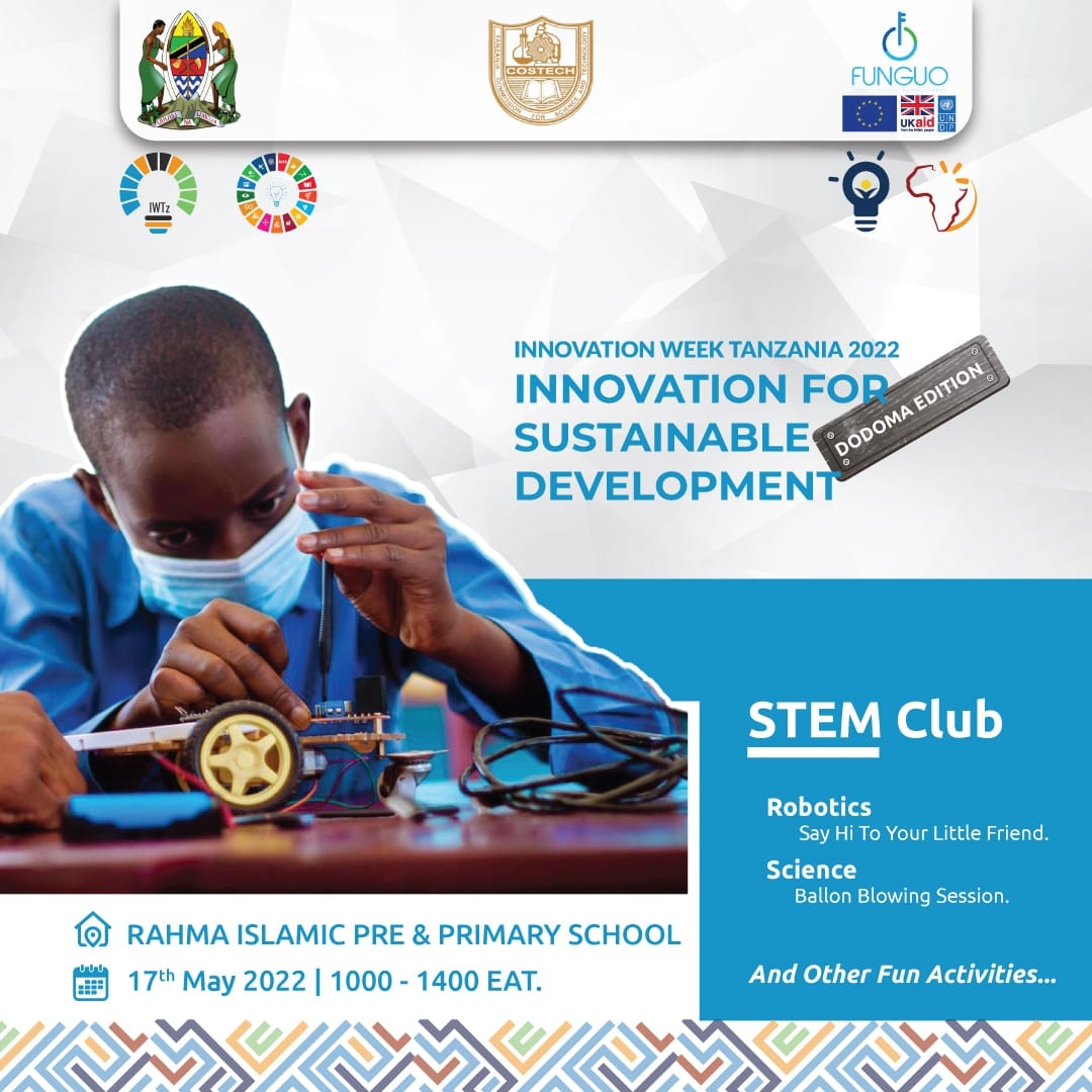 To inspire the generation of Innovators and Creators, we collaborate with @katubukacommunity_tz to conduct STEM Club session on this #iwtz2022 aiming to spack the desire and confident of youngstars towards innovation.
<a href="/costechTANZANIA/">COSTECH</a> <a href="/Funguo_Tz/">Funguo Tanzania</a> <a href="/undptz/">UNDP Tanzania</a>