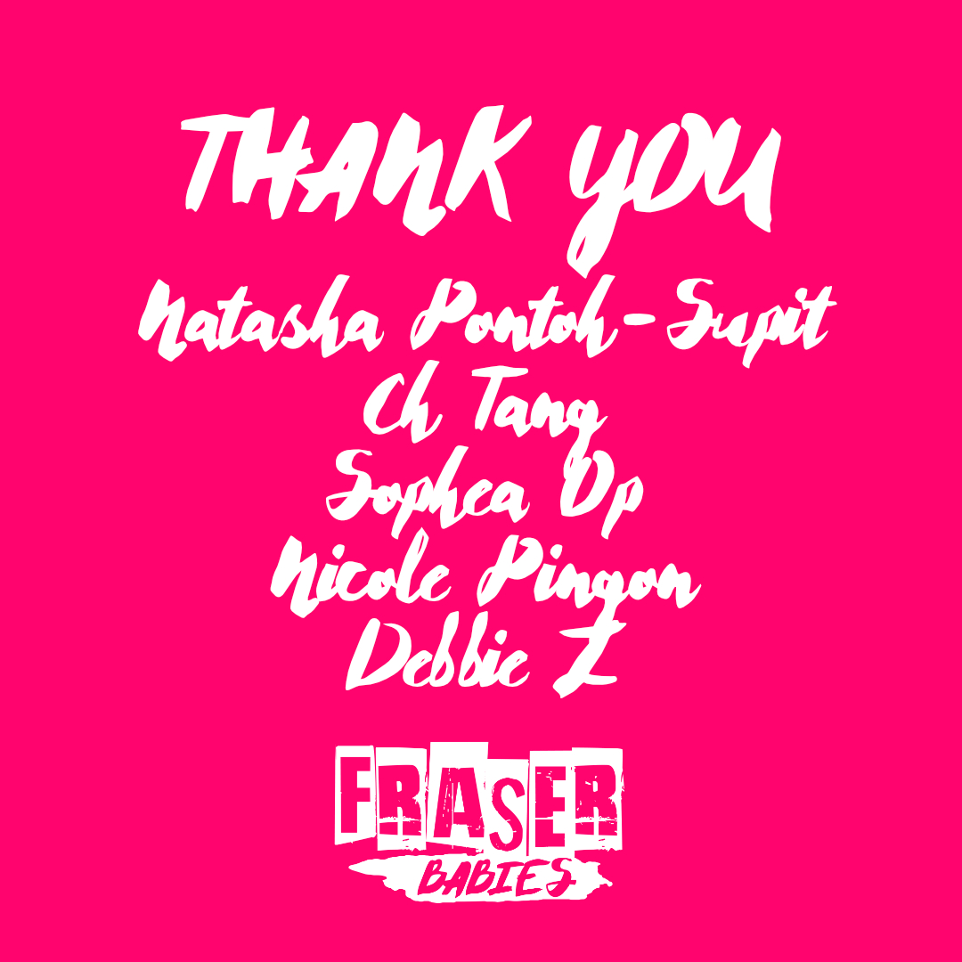 TheJoyOffensive's tweet photo. Thank you to these gems for supporting the #FraserBabies: The Gig. Thanks to you we've smashed our target and will be supported to deliver a community engagement program alongside the development of our new musical. 9 hours left to snag your rewards: https://t.co/fEgyzSoB1v https://t.co/FXWCUaDCMy
