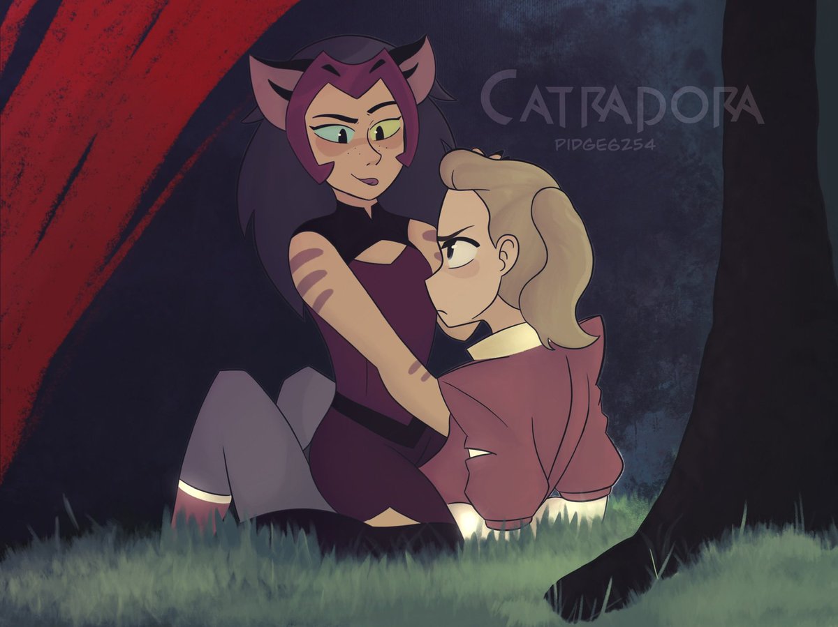 Pidge6254's tweet photo. #sherafanart #catradorafanart #SheraandthePrincessesofPower #catradora #catradoraday 

ITS BEEN 2 YEARS 

AHHHHHHHHHH

Happy Catradora Day https://t.co/euEkzTqFZ8