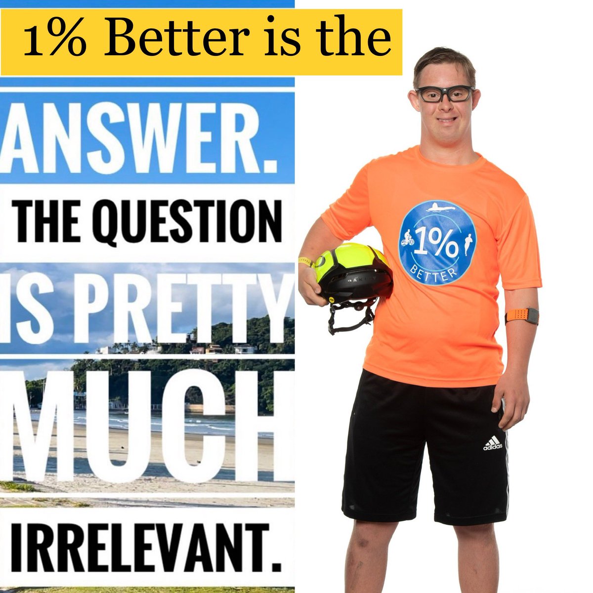 1% Better is the answer…