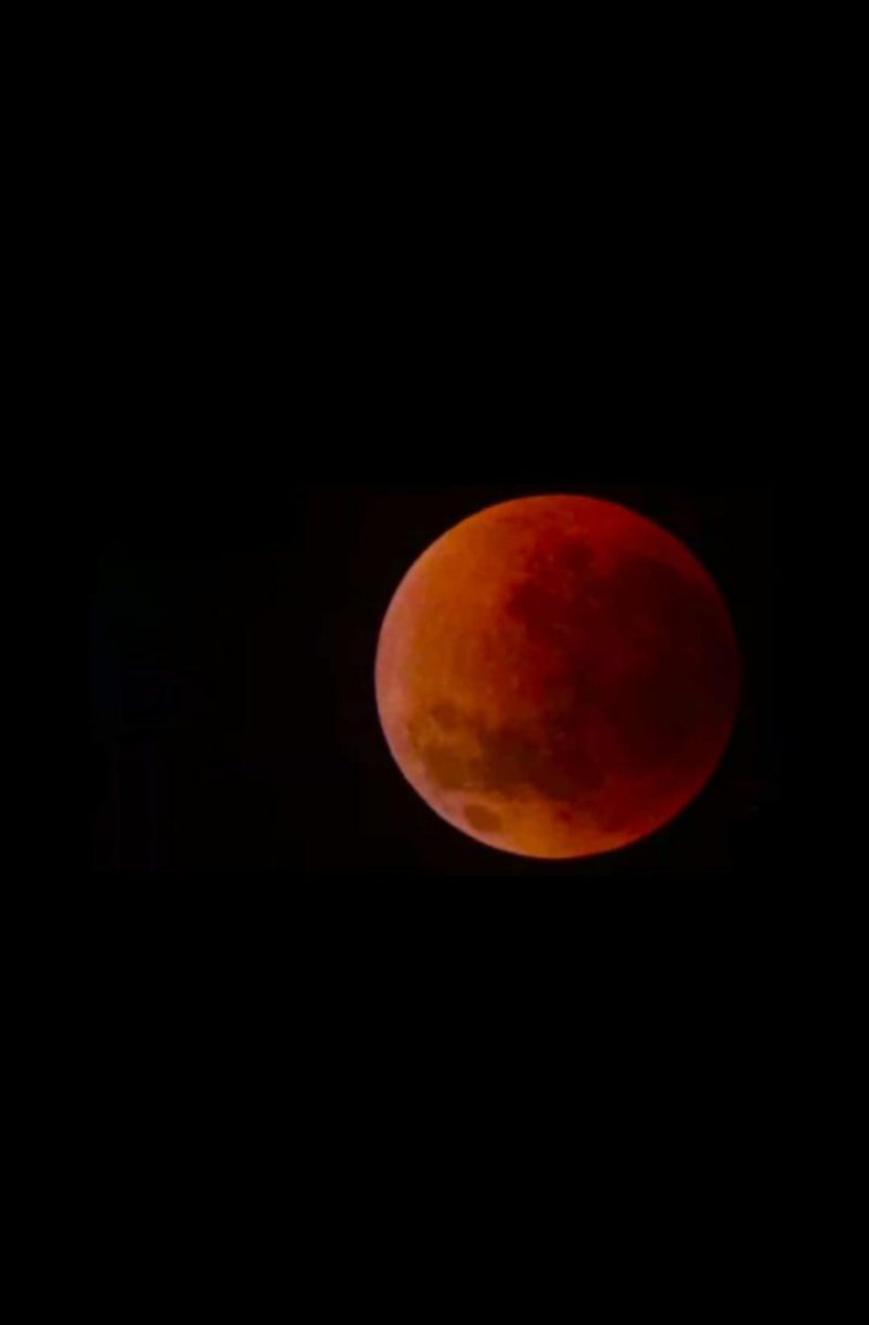CarolinaProvas1's tweet photo. "É a coisa mais linda que eu já vi passar..."
#EclipseLunarTotal #luadesangue https://t.co/J3ZyMcG8a6