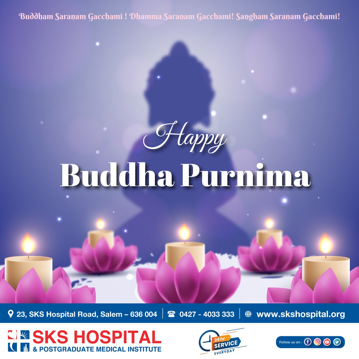 SKS_Hospital's tweet photo. On #BuddhaPurnima, we bow to the teachings of Lord Buddha, which inspired and guided the entire humanity for centuries. #budha #BuddhaPurnima #buddhapurnima #buddhapurnima🙏 #buddhapurnima2022 #BuddhaPurnima2022 https://t.co/wTI9SzSWRI