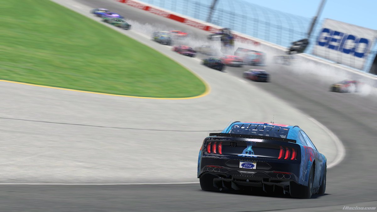 RDorman19's tweet photo. One of my least favorite tracks on the schedule got me my best finish so far this season. P18, not bad. Was fun racing guys like @ThatOneLucasGuy and @RyanNawrocki5 but they both died so woo top 20 https://t.co/pDqAutp782