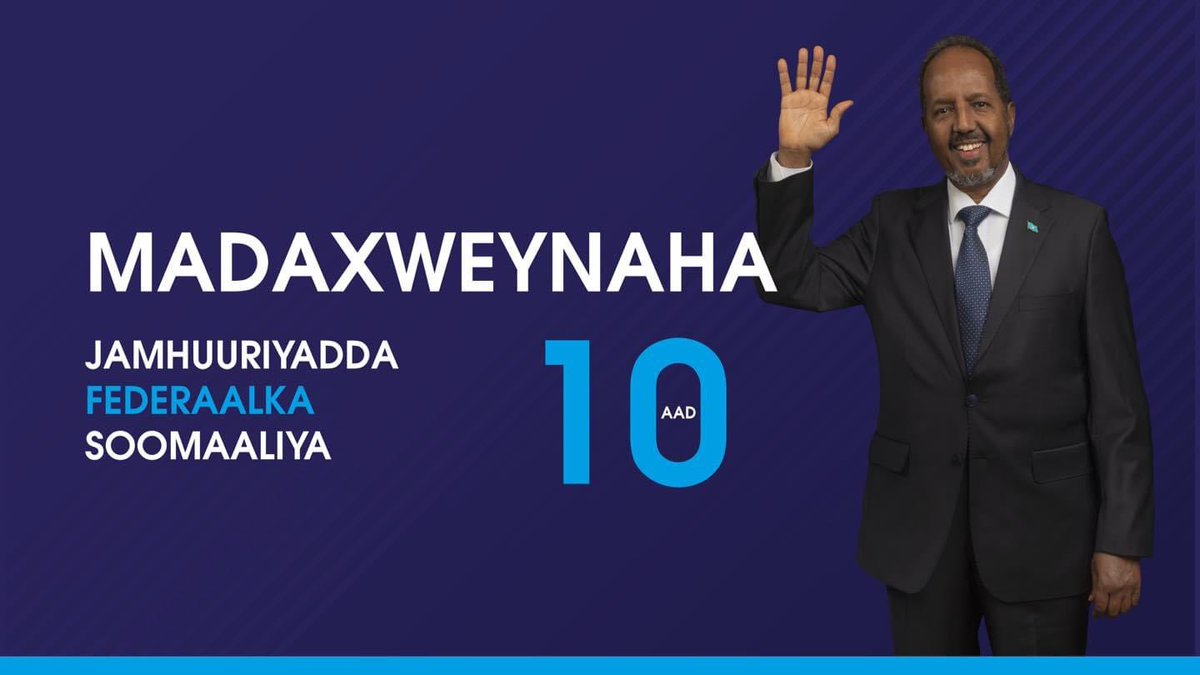 Abdirah44279506's tweet photo. MACBUUDKII NA UUMEE
MAALINTII S_Y_L’ E
DALKA NAGA MUDNAANTIYO
MAAMUUSKA KU LAHEYD 
TOBAN IYO SHANTII MEEY
HALISTAAN MIRANEYNIYO
MUGDIGII NAGA SAAREE
MASIIRKEENA BADBAASHAY
UMMADYAHAY KU MAHADIYA.
Abwaan Guure https://t.co/BCB5Y2qole
