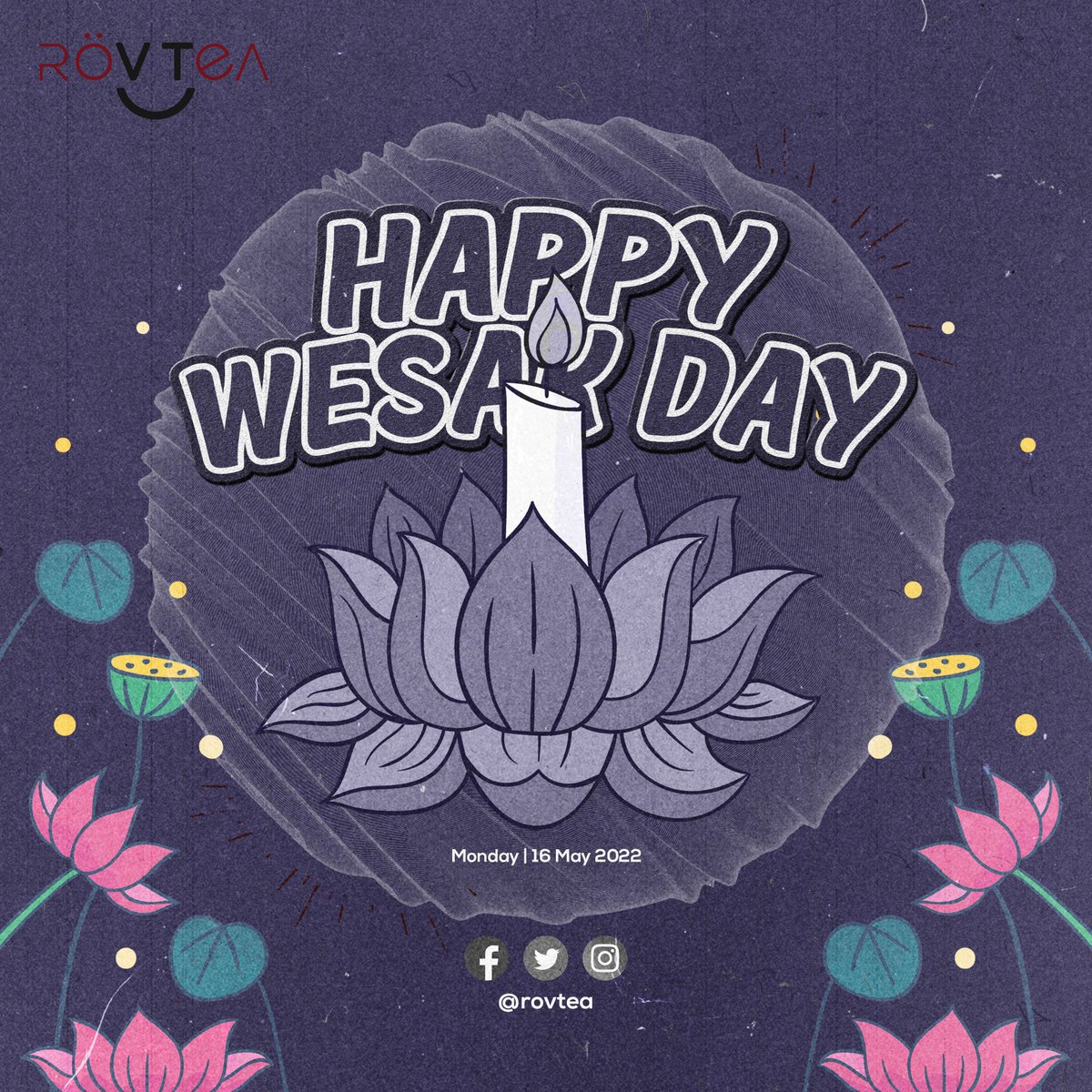 rovteas's tweet photo. To my Wesak celebrating friends &amp; fam, may peace be with you during this light-filled celebration.

Happy Wesak day! https://t.co/omECdy2KPv