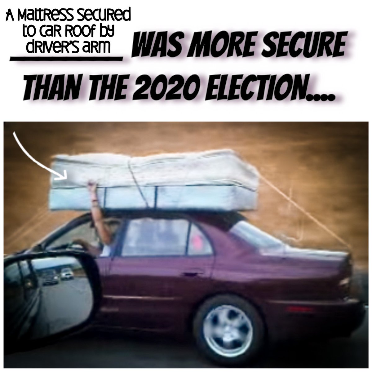 ✨Looking around my environment and finding a wide variety of things that strike me as more secure than the #2020Election. Anything in your life fit the bill? #2000_Mules #2000MulesMovie #2000mules #Elections2022 #TrueTheVote #Arizona