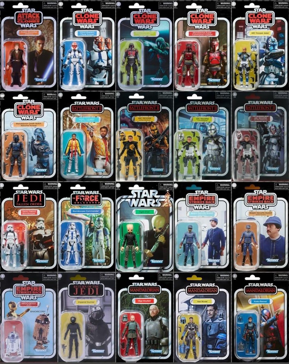 I have 29 TVC figures on preorder. #Hasbro this is getting out of hand.