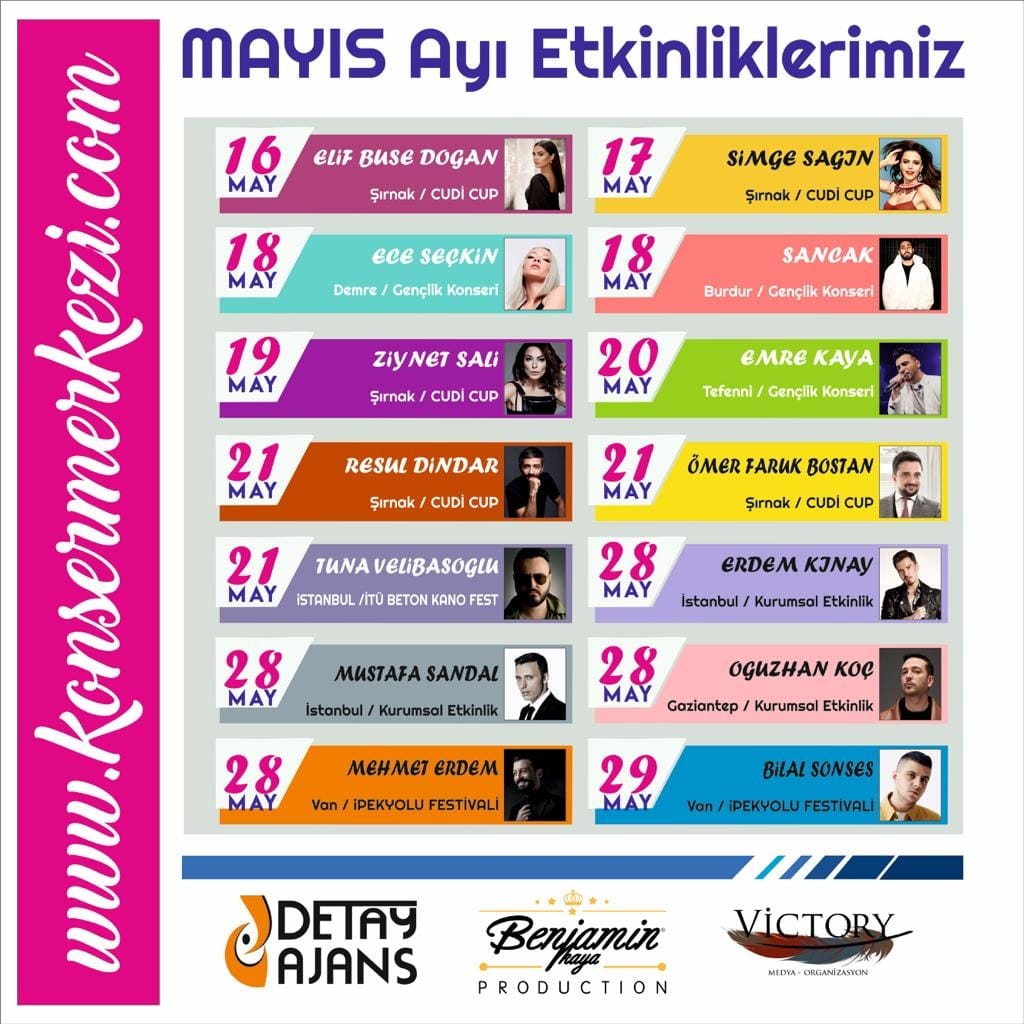 KonserMerkezi's tweet photo. Yaklaşan Etkinliklerimiz.⏳

https://t.co/V15ClM8JWI https://t.co/ddYasmW2W1