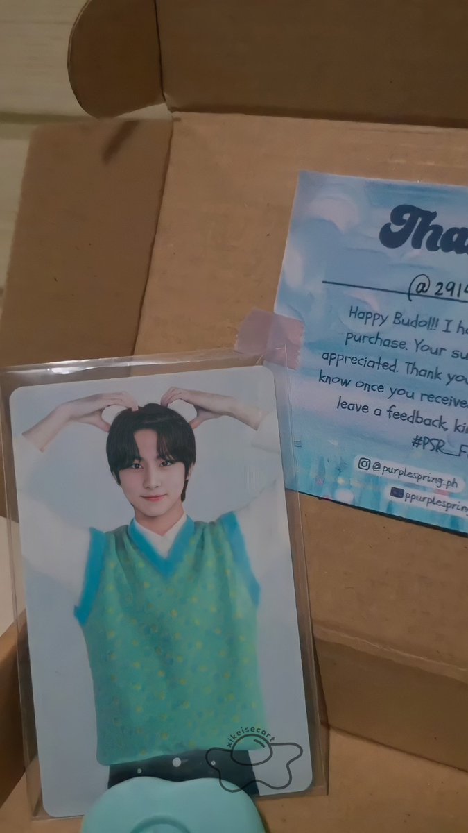 xikeise's tweet photo. πͺ #2914feedback #PSR_FEEDBACKS
π #xikeimails
jungwon trading card already arrived safely !! tysm @2914BASKET for giving wonie for free and for letting me adopt him. the package arrived safely and is wrapped w multiple layers of bbw, karton, & toploader along w freebies ^.^ https://t.co/H0vbhVozDY
