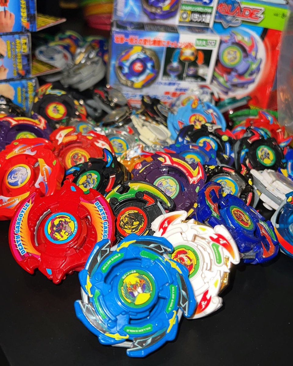 ClassicBeys's tweet photo. 🤩…#beybladeoriginal
#takara
#collection 
#beybladeburst
#vintage
#beybladeburstevolution
#grevolution
#beybladeburstgod
#toys
#beybladeburstturbo
#hasbro
#beybladeburstchoz
#rare
#beybladeburstrise
#like
#beybladeburstgt
#retro
#beybladeburstsparking
#beyblade https://t.co/WdyXcE6qkA