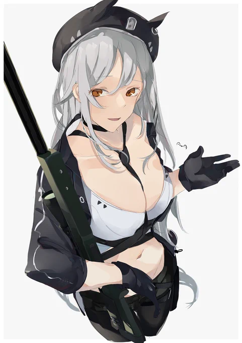 SPR A3Gの絵 #girlsfrontline #少女前線 #少女前线 #ドールズフロントライン #소녀전선 #SPRA3G(ドールズフロントライン) #SPRA3G https://t.co/O15kCD4zHM 