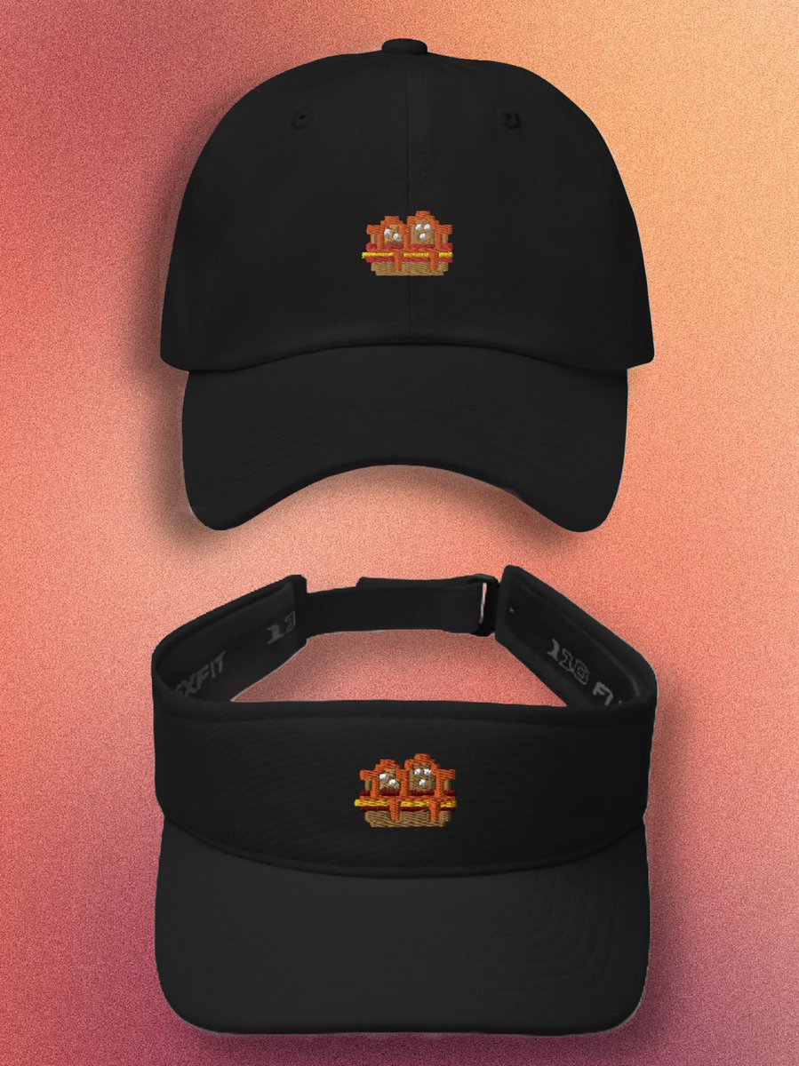 McBitNFT's tweet photo. What we feeling Visor or Dad Hat? https://t.co/Yf3CfteRqG