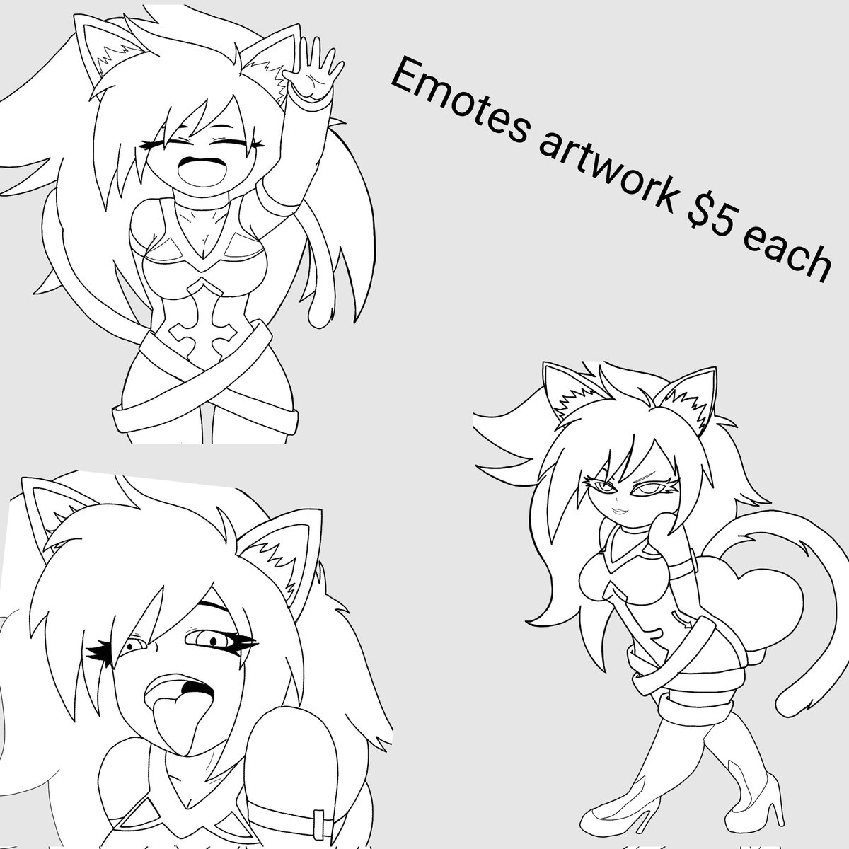 Handock2's tweet image. To anyone who want artworks done here a basic guide of what I got for. Hopefully this gives you an idea if you want to support me, so I can continue what I love to do. 
Message me if you like my art style and like what you see.