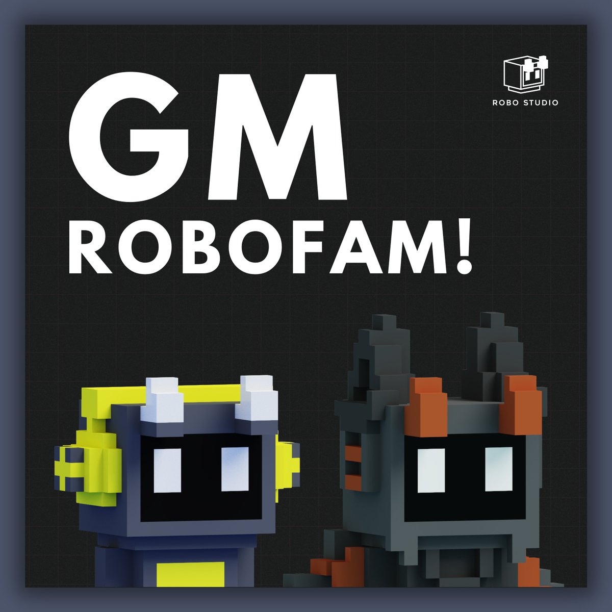 Robo__Studio's tweet photo. Late GM wishes because Bat-robo stay up late. 🦇
We are not vengeance, we are a menace!

Don't forget our May Mission and win Discord Nitro!
#MayMenace 😈 https://t.co/OVIR0vEyfg
