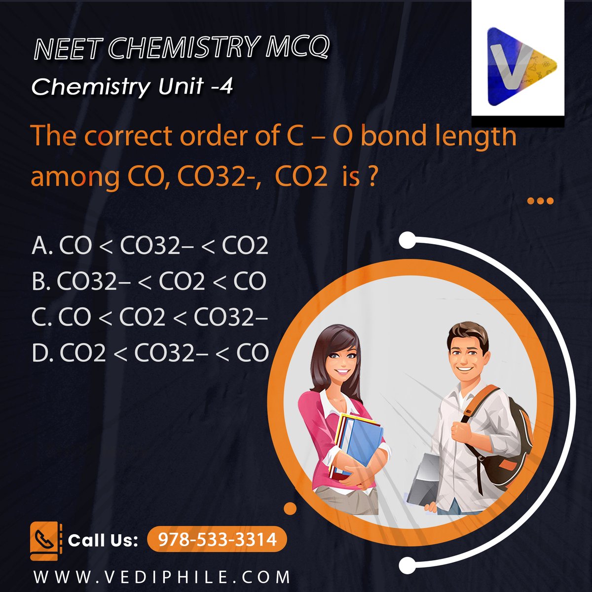 vediphile's tweet photo. NEET CHEMISTRY MCQ

✅ Social Links to connect with us
👉Website: - https://t.co/Ax0mKxVVWs
👉Facebook:- https://t.co/OBgXgAziU9
👉Instagram:- https://t.co/rjoP6RoXVz
👉Telegram:- https://t.co/h7eSjIB1YV

#neet #mbbs #medical #biology #neetpreparation #medicalstudent #medicine https://t.co/XZfHlqdNiW