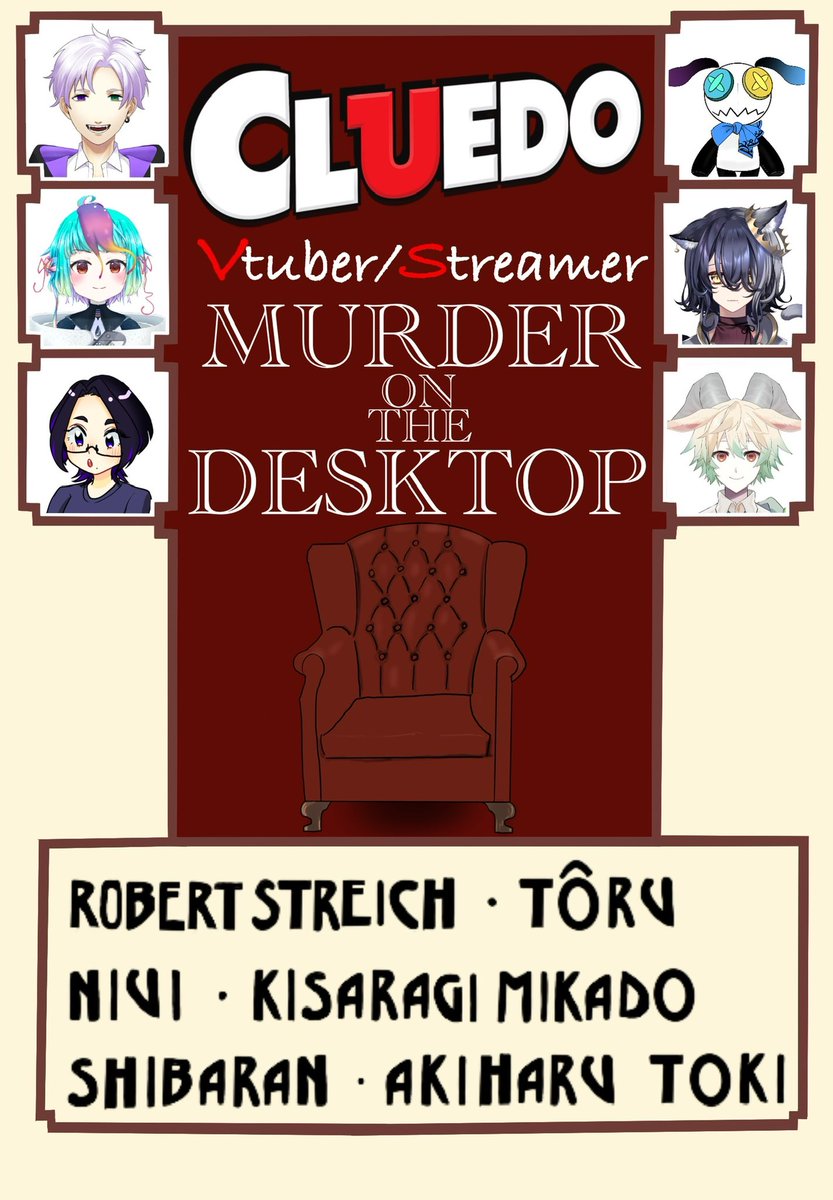 torusan_41's tweet photo. ー昼告知ー
【CLUED】「VTuber卓上事件簿」
2022/5/15配信
⬇️動画⬇️
https://t.co/0eUOirKfBD @YouTubeより
昨夜のクルード配信にタイムスタンプ押しました⏰
見やすくなったので、よかったら🧸💙
#新人Vtuber
#CLUED
#ボードゲーム
#新人Vtuberを発掘せよ
#Vtuber好きな人と繋がりたい https://t.co/4D57P8SRAu