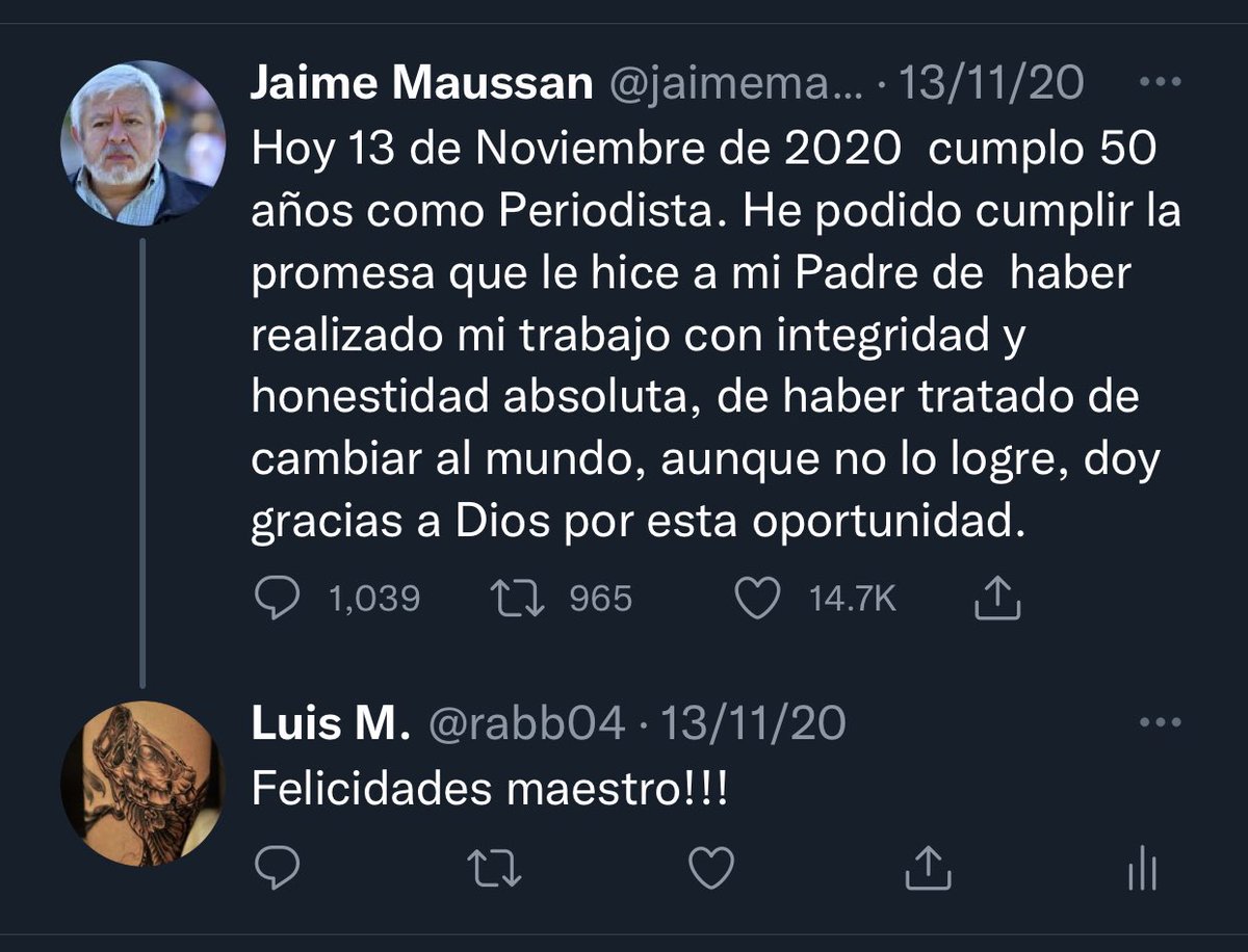 rabb04's tweet photo. @jaimemaussan1 Desde los 7 años al pendiente de ti maestro, desvelandome a escondidas para ver tus programas (con Nino) 35 años despues.. aqui seguimos, gracias! https://t.co/jinRa8FYNN