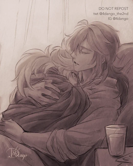 The boys get sick

A long time ago Crepus used to do the same for Diluc and Kaeya too when they were sick little boys 