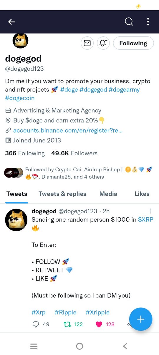 Dylan80123354's tweet photo. @dogegod123 🙏🙏 https://t.co/WjI7USIOvK