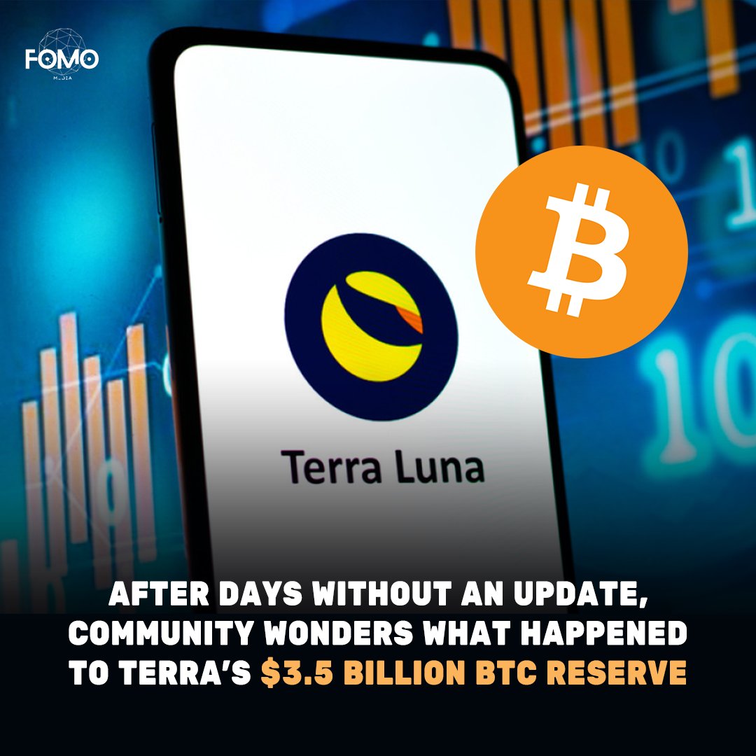 Fomo 3 on Twitter "What happened to Terra's BTC reserve...? 🤔 1/4 