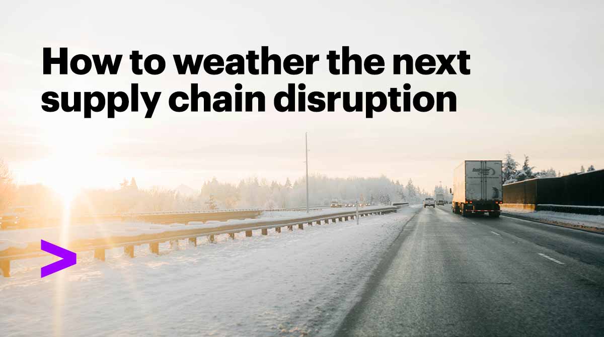 Supply chain volatility is here to stay. To weather the next shock, High Tech organizations must start their #DigitalTransformation journey today. Here’s how: accntu.re/390FOLO #SupplyChain