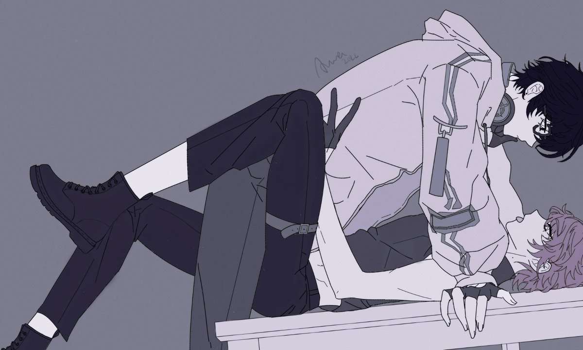 jixnya's tweet photo. based on their recent collab:
agent Uki and hacker Shou
#ShonlyFans #UKinky https://t.co/qy8SV1z4jE