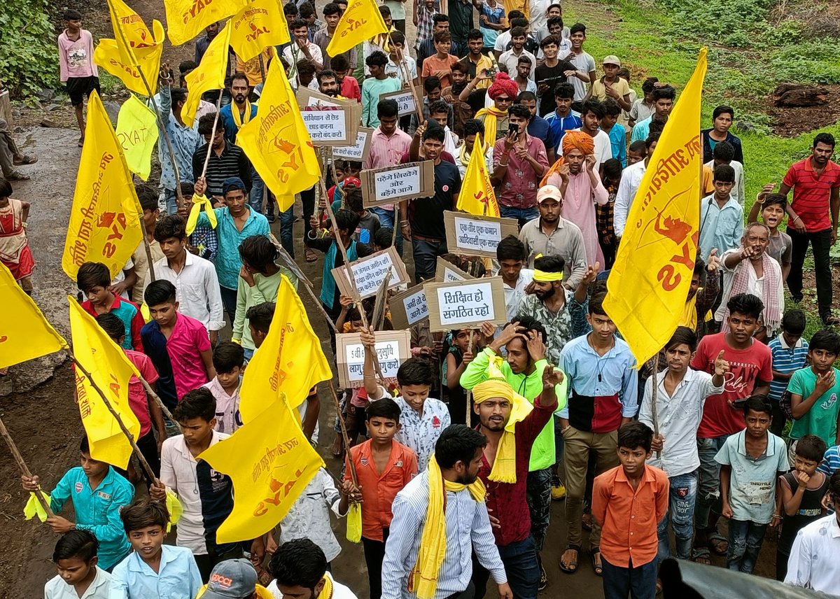 KannojMahendra's tweet photo. जय आदिवासी युवा शक्ति एक संघर्षवादी क्रांति है, जो ना कभी पीछे हटा है और ना कभी हटेगा। जोहार 
#जयस_स्थापना_दिवस
@ajay_H_kanoje @JaysAyush @KannojMahendra @jays_officia1 @anandrai177 https://t.co/pehAB1M2dZ