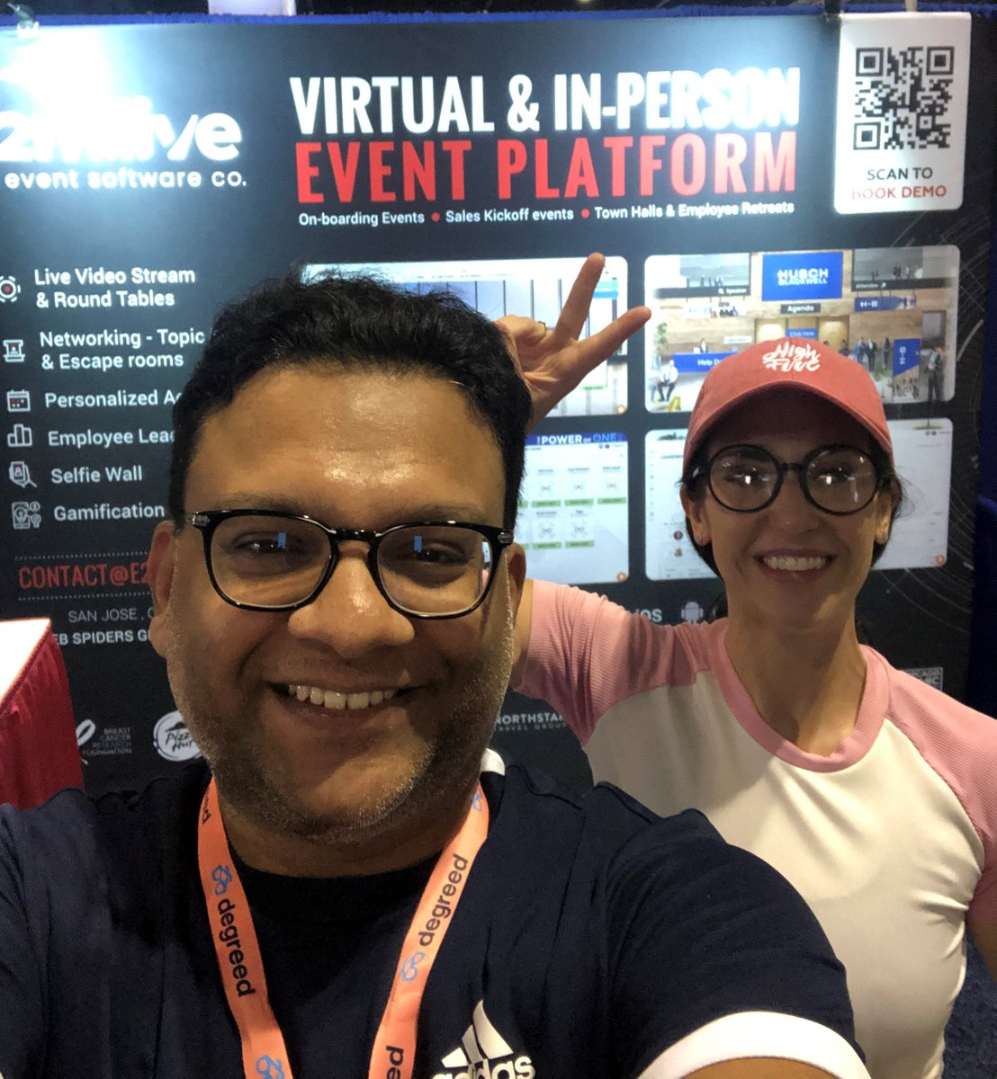 All smiles at #ATD22! 😍

In a few hours from now, our team will offer live demo of how e2m can boost up your #EmployeeEngagement! If you haven't booked your meeting yet, click on: calendly.com/sidws

See you at booth #819

#EmployeeEngagement #EmployeeTraining #ATDOrlando