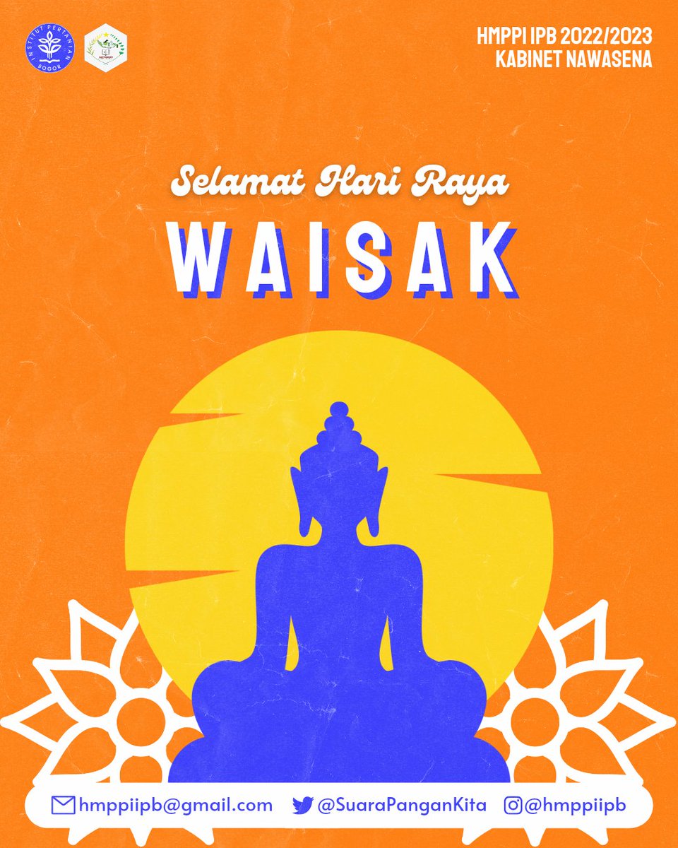 Selamat Hari Raya Waisak bagi Sobat Pangan yang merayakan 😊
