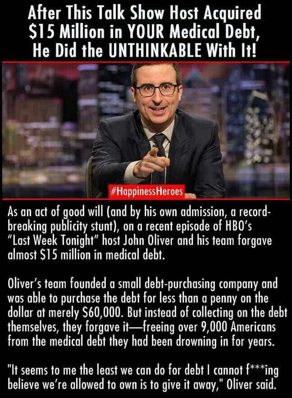 MisterAllanC's tweet photo. Say whatever you want about him or the stunt - he did something good here.
#HopeInHumanityRestored
#BeKind
#LastWeekTonightShow
#JohnOliver https://t.co/WASbPdpEFG