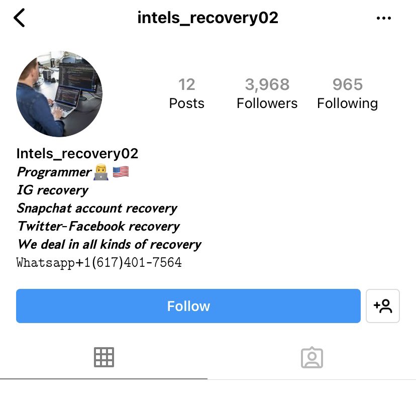 DrTabathaBoyko's tweet photo. These accounts are #scams by #scammers on @instagram and allowed to be there by @Meta because they don’t care about you if you get hacked. They will ban you for “breaking their terms and conditions” but allow this to continue to scam people. https://t.co/xjp3ahAmGH