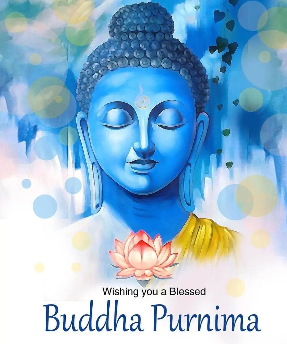 Buddhism is not a Religion but a Philosophy of Life! 
Radiate boundless love towards the entire world.
Warm wishes on this auspicious day of Buddha Purnima. #BuddhaPurnima #बुद्ध_पूर्णिमा