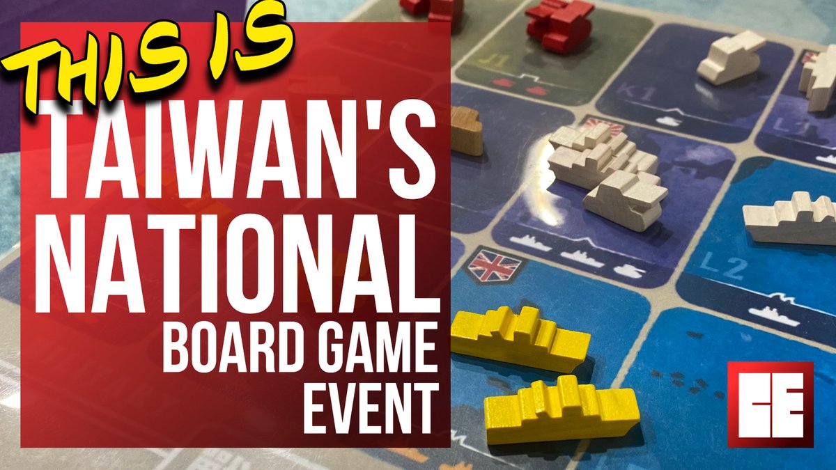 Not many #boardgames communities have a gaming event dedicated to playtesting board game prototypes with designers coming from all over. Taiwan does this every year! See inside Playtest Taiwan 2022! 

🇹🇼 youtu.be/sVQZnfzNjaM #Taiwan
