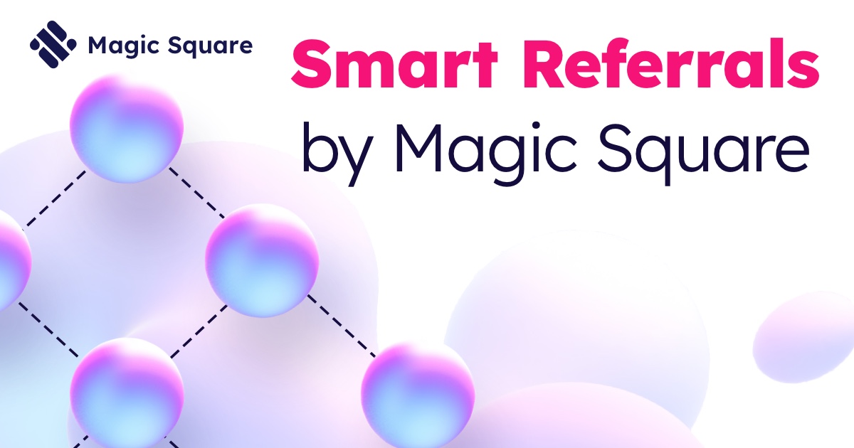 MagicSquareio's tweet photo. #MagicSquare brings you smart-contract-powered referrals 😱
Everyone wins.
#dAppCreators get their dapps discovered
Promoters get paid.

Learn more: 💸 https://t.co/jWAEA93hmy 
 #cryptoaffiliate https://t.co/N6nthf1cmw