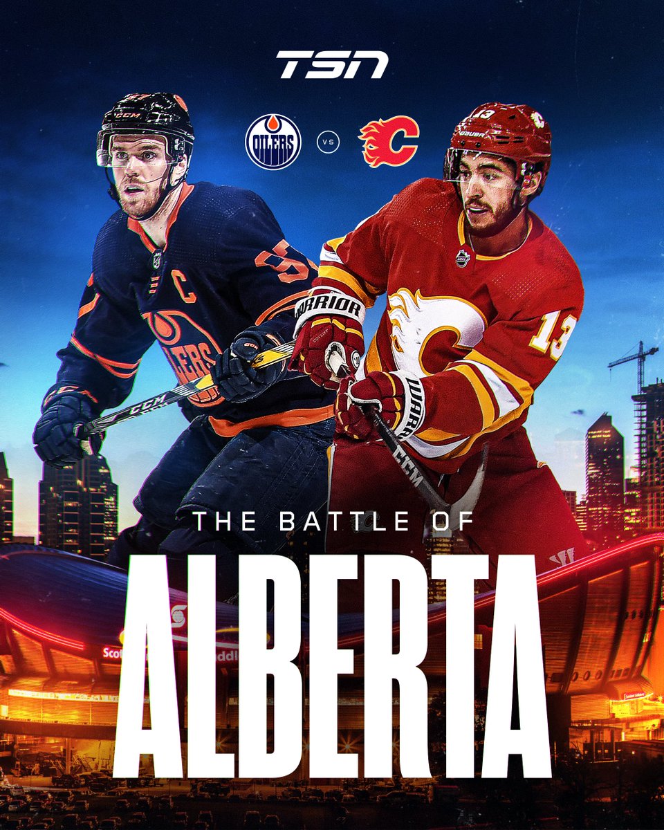 We're having a Battle of Alberta in the second round 👀