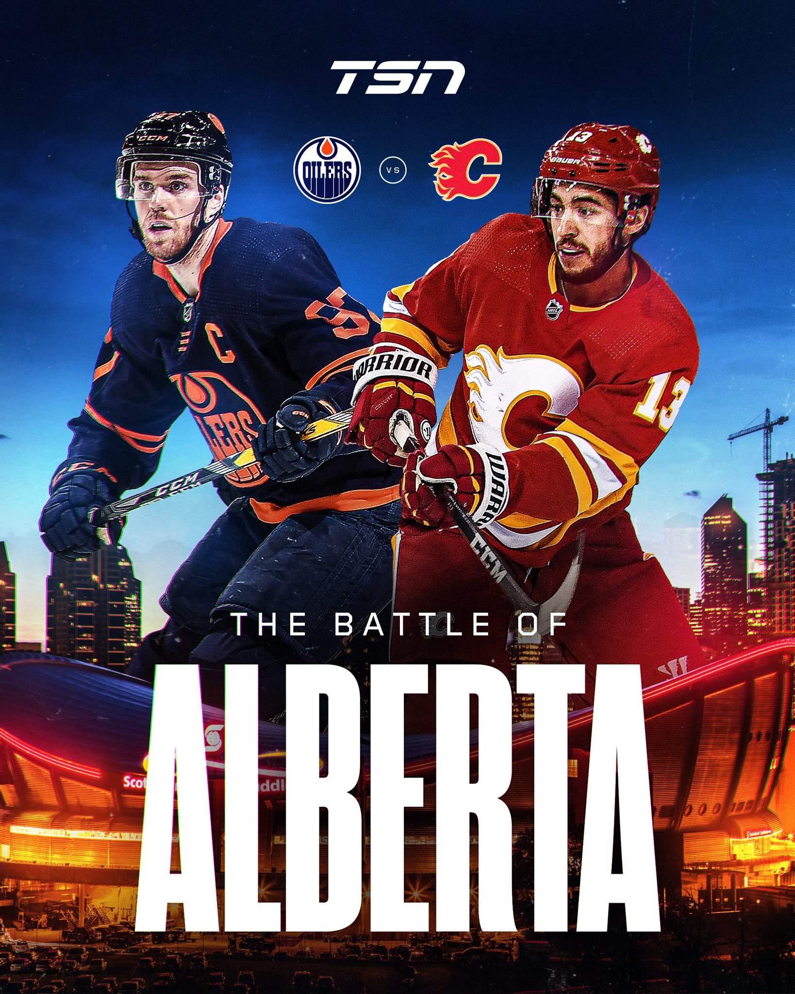 TSN on Twitter "We're having a Battle of Alberta in the second round 👀