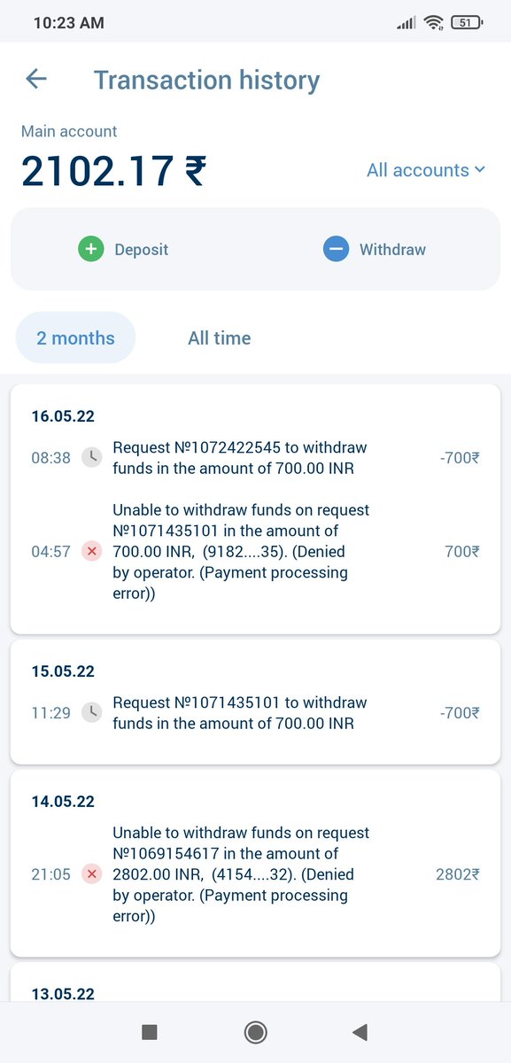 ThisideMohit's tweet photo. @1xBet_Eng i successfully submitted all details for withdrawal but your team rejected again and again dont know why and i contact them by sending message in app and calls but no one responded to me ,This is the behaviour towards your users ? @1xbetCOMMUNITY @1xBet_Eng @1XBETmedia https://t.co/L5GLBTLyWo