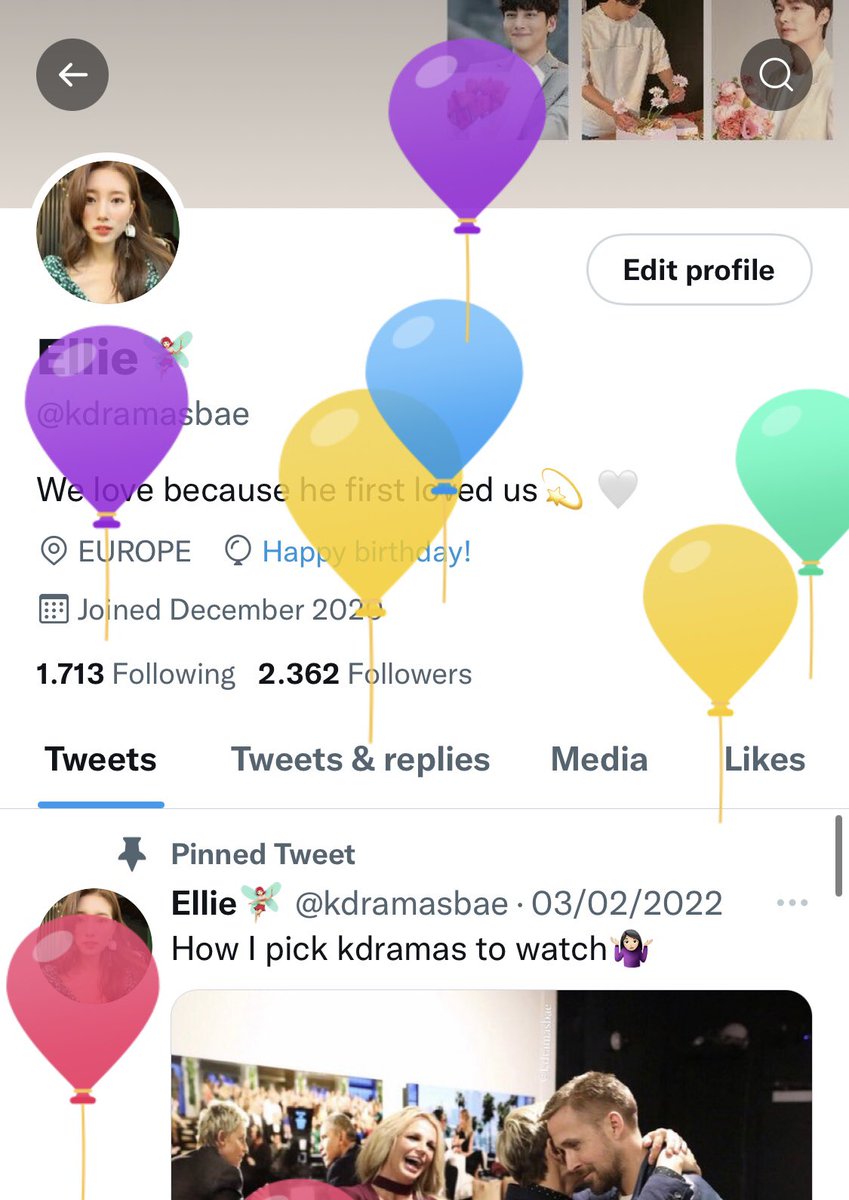 kdramasbae's tweet photo. Twitter gave me balloons😇🎈 https://t.co/rmXiaVMJgI