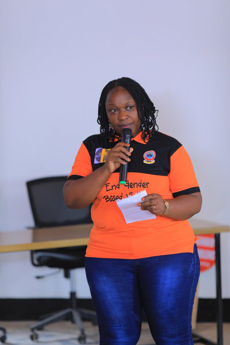 NinyeNBA's tweet photo. What are you doing to End Gender Based Violence!!
Our Team Leader @nankunda20 calls upon different stakeholders to invest in creating opportunities for Girls just like they do for Boys.
"A Generation of Educated Girls and Boys will benefit this World 🌍"
#EducationForAll #EndGBV https://t.co/JFGMnyly61