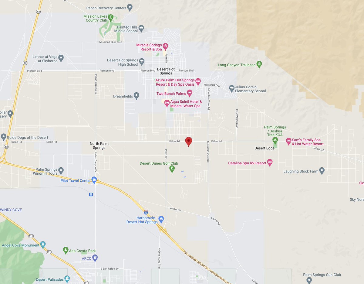 CALFIRERRU's tweet photo. Vegetation Fire - 9:45 pm 17400 blk Angelus Vista, Desert Hot Springs. 1/4 acre vegetation burning in moderate to heavy fuels. 30 mph winds. #AngelusIC https://t.co/LzIjL0tVJa