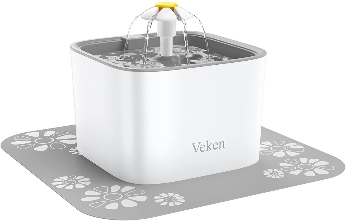 techgadgetsmith's tweet image. Automatic Cat Water Fountain

Veken Pet Fountain, 84oz/2.5L Automatic Cat Water Fountain Dog Water Dispenser with 3 Replacement Filters &amp;amp; 1 Silicone Mat for Cats, Dogs, Multiple Pets, Grey

amzn.to/3sBkEuq

#water #dispenser