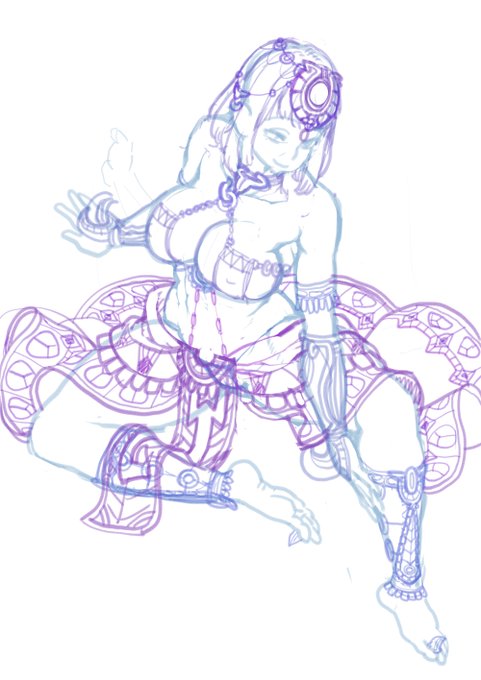 落書き スコーピオンクイーン
男を描くとフォロワーが減るので軌道修正♪
髪飾りのデザインが未だに思いつかない・・・
#絵 #イラスト #オリジナルイラスト #創作
#skeb #おっぱい #落書き #エジプト娘 
#イラスト依頼 #イラスト依頼募集中
#illustration #illust #drawing 