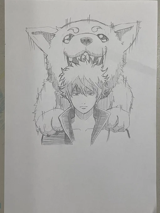 銀さん 
#銀魂  #模写 
