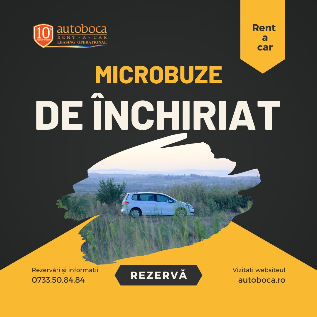 AutoBoca's tweet photo. Ati inceput sa cauti un #microbuz de inchiriat in Cluj Napoca? Bun! Suntm pregatiti sa va ajutam! Avem modele de calitate, pe care merita sa le incercati! 
https://t.co/RUOIm38H5m https://t.co/q1sSIAJPE3