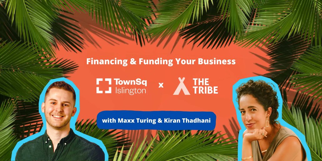 TownSqIslington's tweet photo. Let's talk about money

FREE event at TownSq Islington May 25th 2022 10:30 - 12:30am

Learn about entrepreneurial 
finance with Founder &amp; Chieftain of The Tribe @MaxxTuring and Founder &amp; CEO of Money School @kiranthadhani 

To register  https://t.co/qnw8YgGVHG

#funding #finance https://t.co/3TUlCazHdk