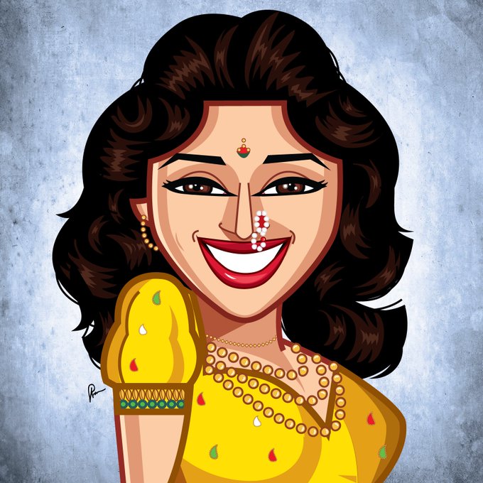 A little late but Happy Birthday Madhuri Dixit    