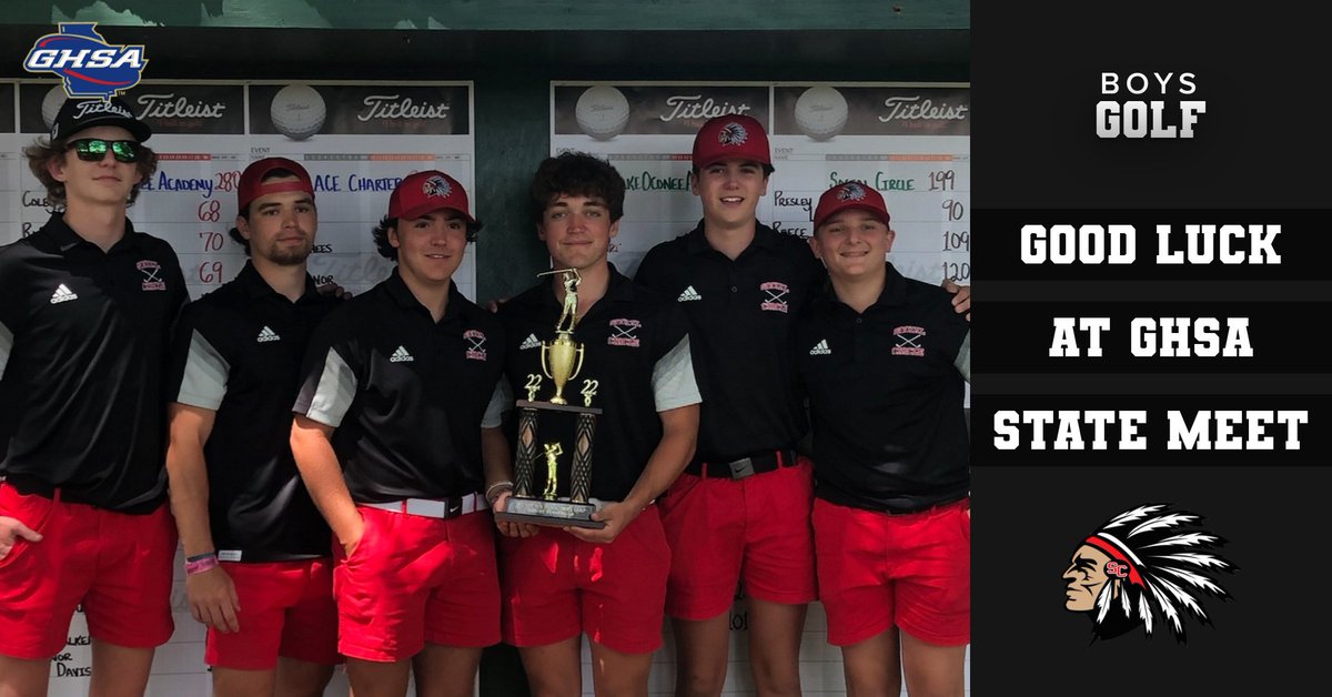 Good luck to the Social Circle Boys' Golf Team as they compete today and tomorrow at the GHSA State Golf Meet!