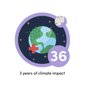 3 years of positive climate impact with our friends at <a href="/Ecologi_hq/">Ecologi 🌍</a> as the #5 business to ever join the platform (now there's over 12,000 of them!) 🤗

Can't wait to use Ecologi Zero when it launches too! ⚡️

Who wants to visit the Dffrnt rainforest?! 🌲
ecologi.com/dffrnt