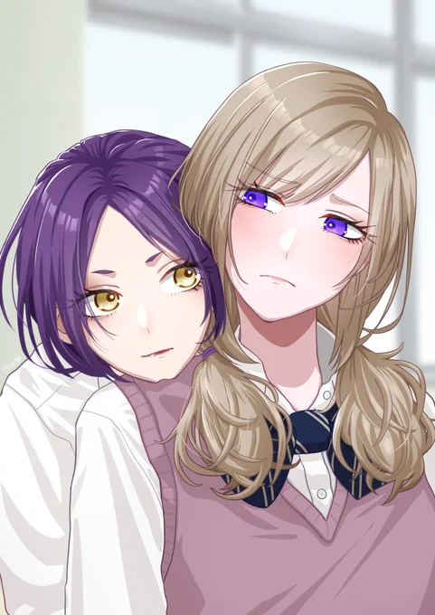 私の片想い相手、距離感バグってて困る #創作百合 